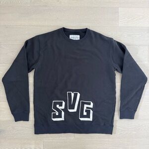 Neighborhood Japan SVG Archives Crewneck French Terry Sweatshirt - Size 4/XL